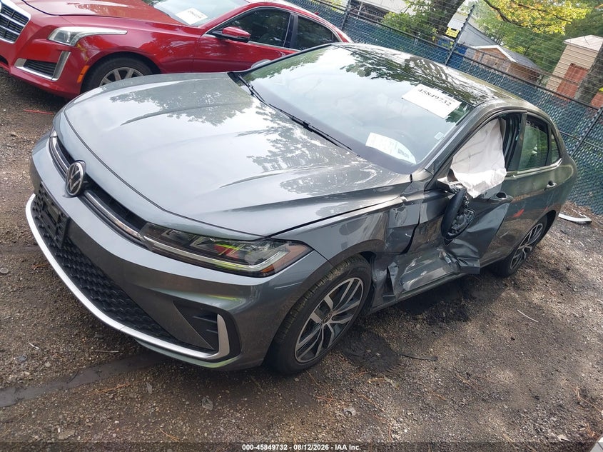 2025 Volkswagen Jetta VIN 3VW7X7BU9SM014768 IAAI salvage auction — SIDE, Salvage Title, sold $10,000 on 2026-08-20 (photo 2)