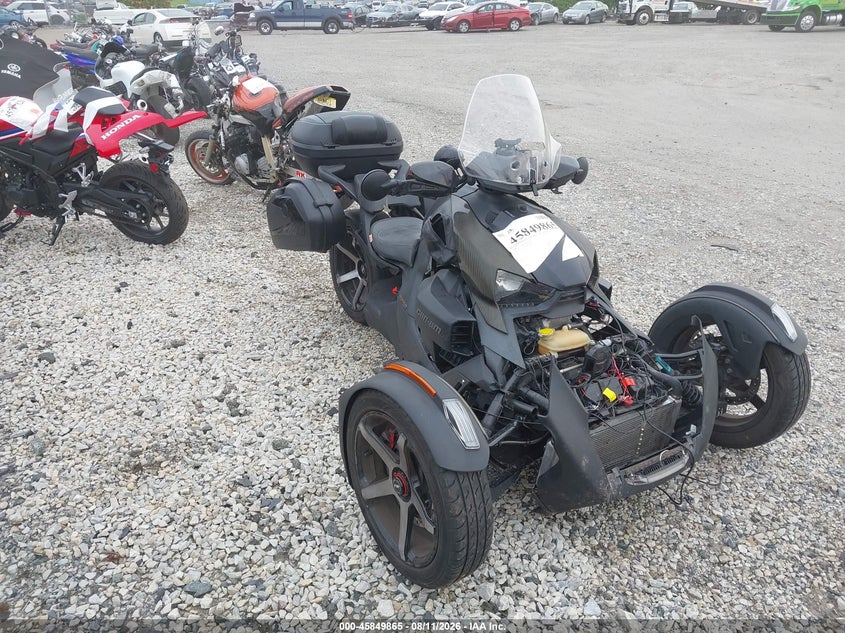 2022 Can-am/ brp Ryker VIN 3JB2JEG22NJ002948 IAAI salvage auction — FRONT END, Salvage (Pennsylvania), sold $1,850 on 2026-08-26 (photo 1)