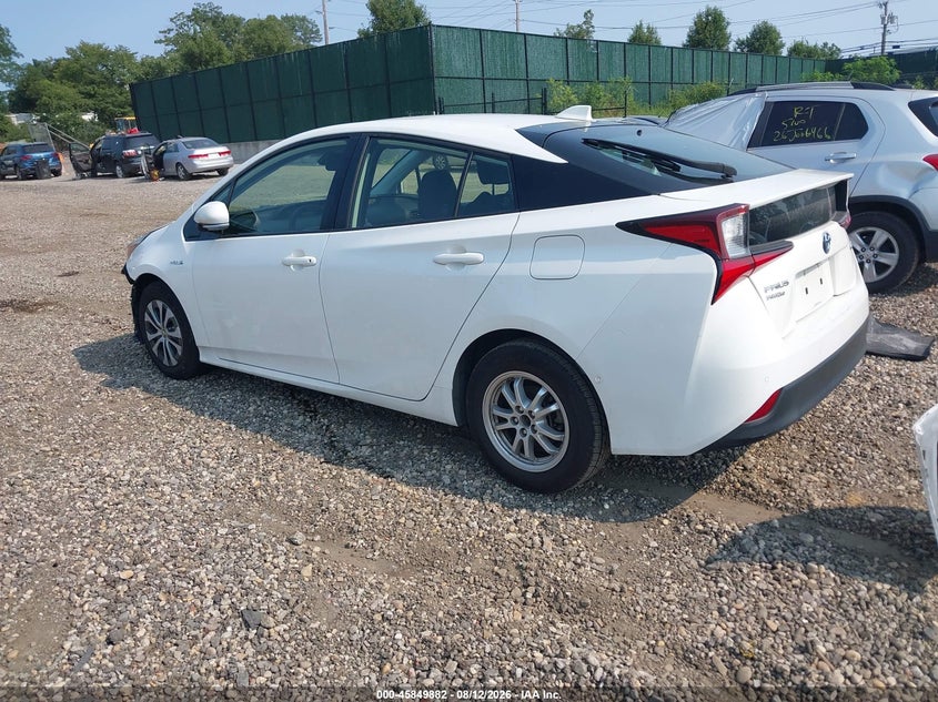 2020 Toyota Prius VIN JTDL9RFU7L3017902 IAAI salvage auction — FRONT END, Clear (New York), sold $11,000 on 2026-08-18 (photo 3)