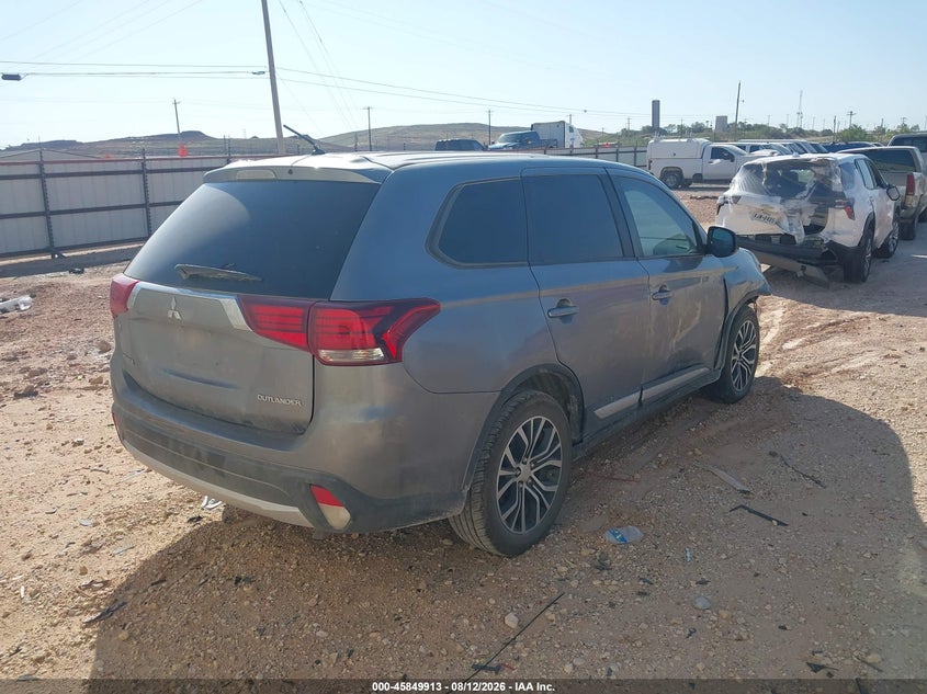 2016 Mitsubishi Outlander VIN JA4AD2A34GZ013847 IAAI salvage auction — RIGHT FRONT, Salvage Title, sold $2,000 on 2026-09-07 (photo 4)