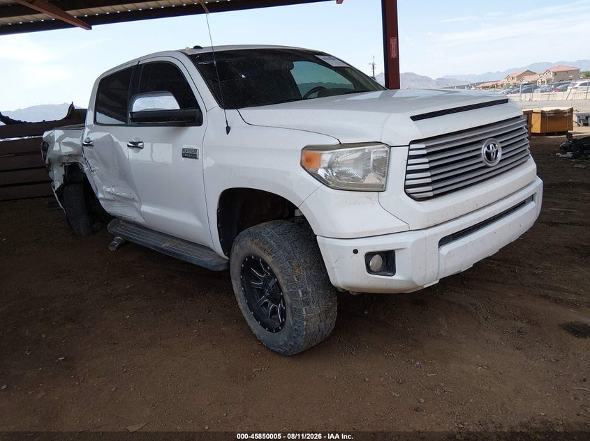 2014 Toyota Tundra VIN 5TFAW5F17EX360381 — IAAI salvage auction photo