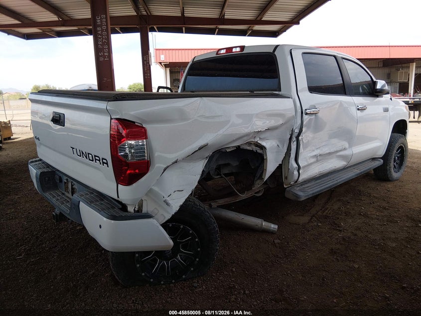 2014 Toyota Tundra VIN 5TFAW5F17EX360381 IAAI salvage auction — SIDE, Salvage Title, sold $10,100 on 2026-08-23 (photo 6)