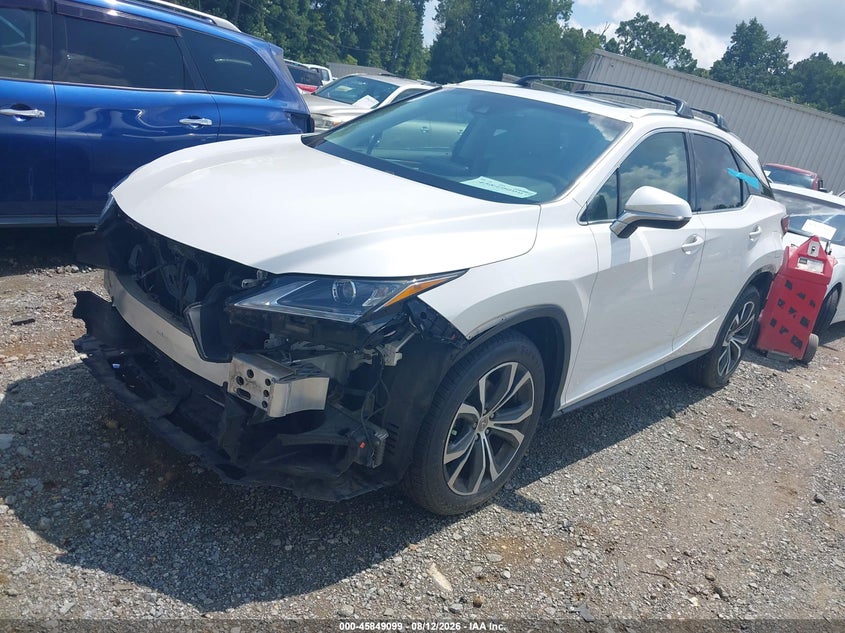 2017 Lexus Rx VIN 2T2ZZMCA9HC086382 IAAI salvage auction — ALL OVER, Salvage (Georgia), sold $11,625 on 2026-09-08 (photo 2)