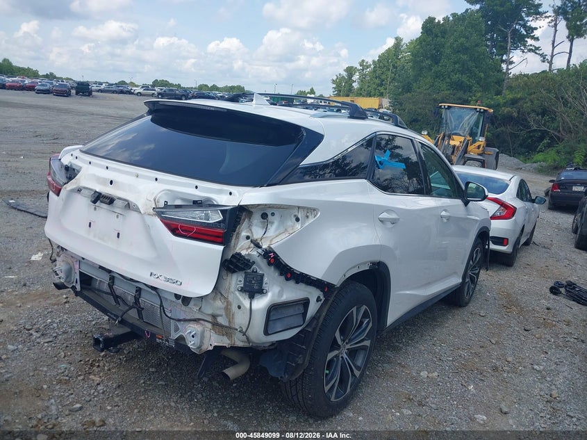 2017 Lexus Rx VIN 2T2ZZMCA9HC086382 IAAI salvage auction — ALL OVER, Salvage (Georgia), sold $11,625 on 2026-09-08 (photo 4)