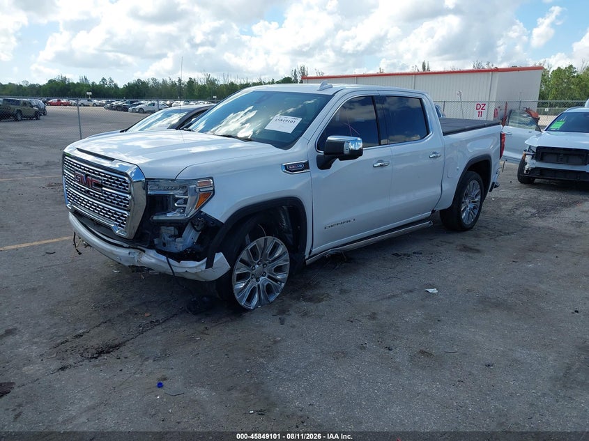 2020 Gmc SIERRA VIN 3GTU9FEL3LG422521 IAAI salvage auction — FRONT END, Wait Title, sold $16,900 on 2026-08-31 (photo 2)