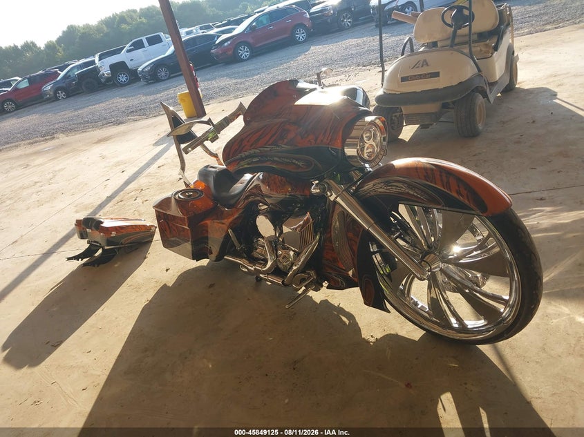 2011 Harley-davidson Flhx VIN 1HD1KB416BB673829 — IAAI salvage auction photo