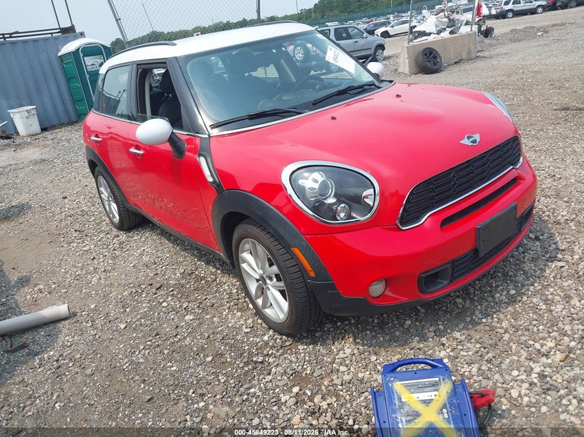 2012 Mini VIN WMWZC3C59CWL86715 IAAI salvage auction — FRONT END, Salvage Title, sold $350 on 2026-08-15 (photo 1)