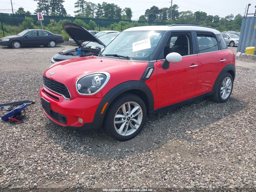 2012 Mini VIN WMWZC3C59CWL86715 IAAI salvage auction — FRONT END, Salvage Title, sold $350 on 2026-08-15 (photo 2)