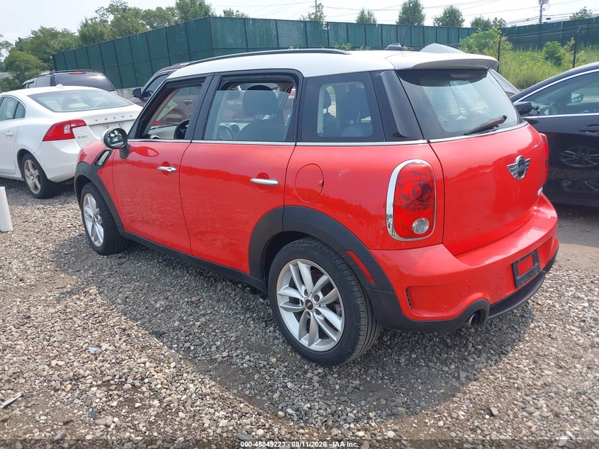 2012 Mini VIN WMWZC3C59CWL86715 IAAI salvage auction — FRONT END, Salvage Title, sold $350 on 2026-08-15 (photo 3)