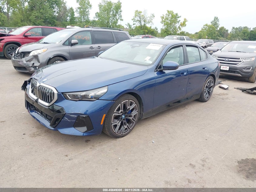 2025 BMW I5 VIN WBY13HG0XSCT68668 IAAI salvage auction — FRONT END, Salvage Title, sold $26,350 on 2026-09-01 (photo 2)
