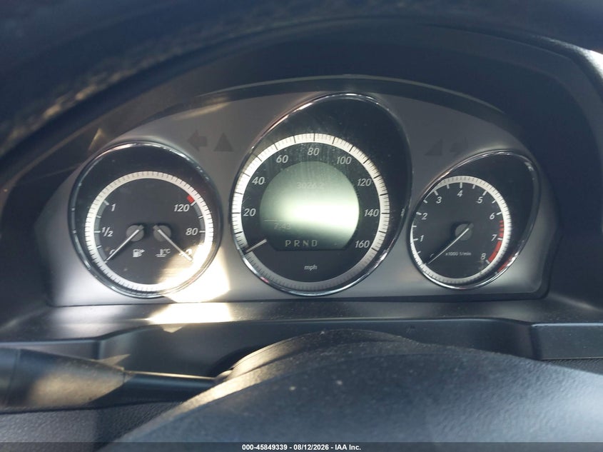 2010 Mercedes-benz C class VIN WDDGF8BB2AR106415 IAAI salvage auction — FRONT & REAR, Clear (New York), sold $450 on 2026-08-18 (photo 7)