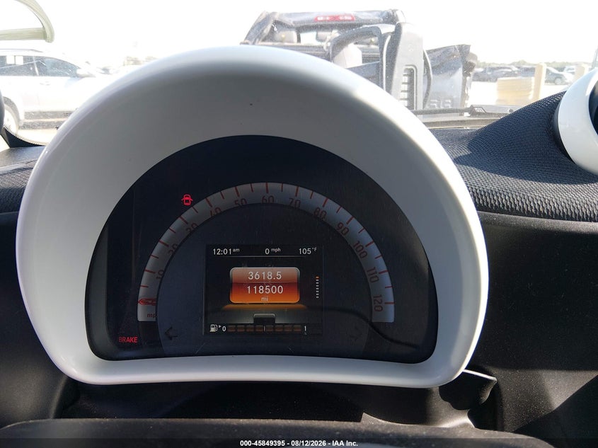2016 Smart Fortwo VIN WMEFJ5DA4GK067448 IAAI salvage auction — NORMAL WEAR, Original (Texas), sold $2,075 on 2026-09-01 (photo 7)