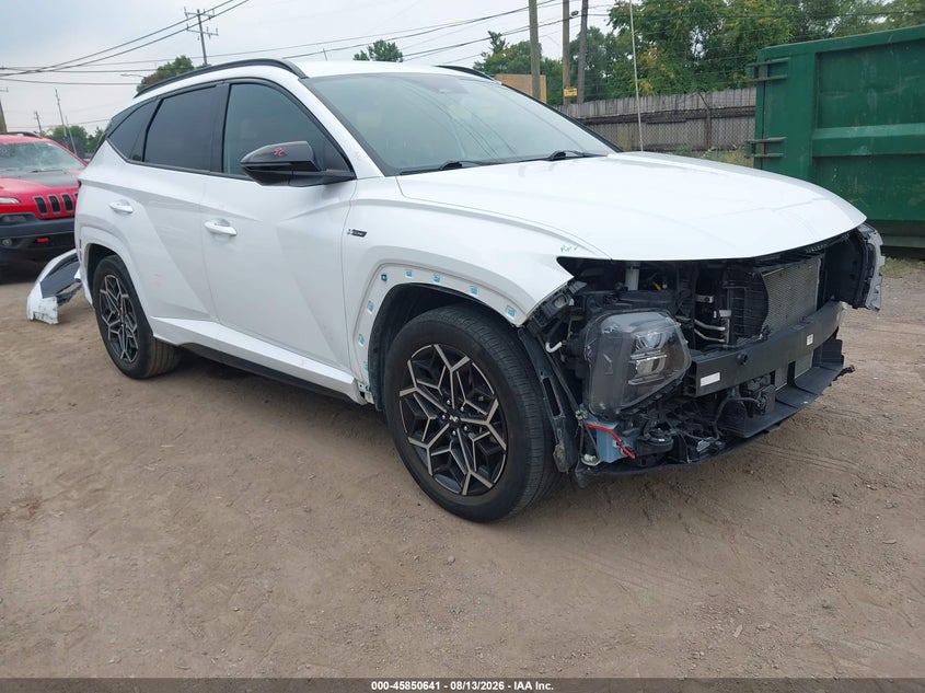 2022 Hyundai Tucson VIN KM8JF3AE9NU138310 — IAAI salvage auction photo