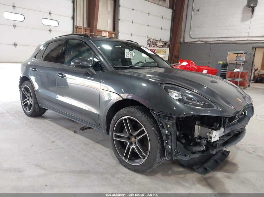 2021 Porsche Macan VIN WP1AA2A58MLB17724 — IAAI salvage auction photo