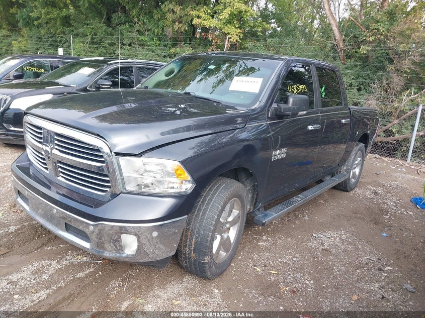 2016 Ram 1500 VIN 1C6RR7LG4GS259854 IAAI salvage auction — REAR END, Salvage Title, sold $1,900 on 2026-10-27 (photo 2)