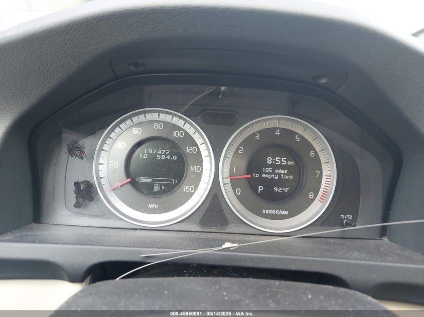 2012 Volvo S60 VIN YV1622FS3C2043386 IAAI salvage auction — NORMAL WEAR, Clear (North Carolina), sold $575 on 2026-08-19 (photo 7)