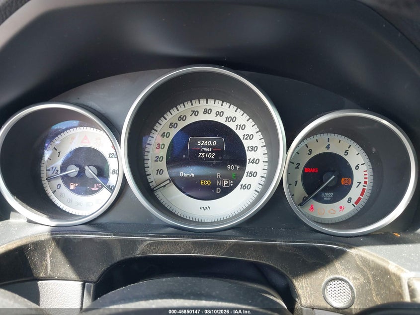2014 Mercedes-benz E-class VIN WDDHF5KB1EA971755 IAAI salvage auction — NORMAL WEAR, Salvage Title - Dealer (California), sold $250 on 2026-08-19 (photo 7)