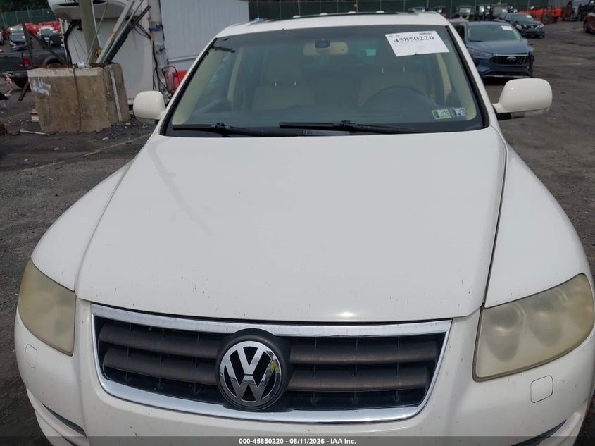 2006 Volkswagen Touareg VIN WVGZG77L26D043277 IAAI salvage auction — NORMAL WEAR, Clear (Pennsylvania), sold $400 on 2026-08-18 (photo 6)