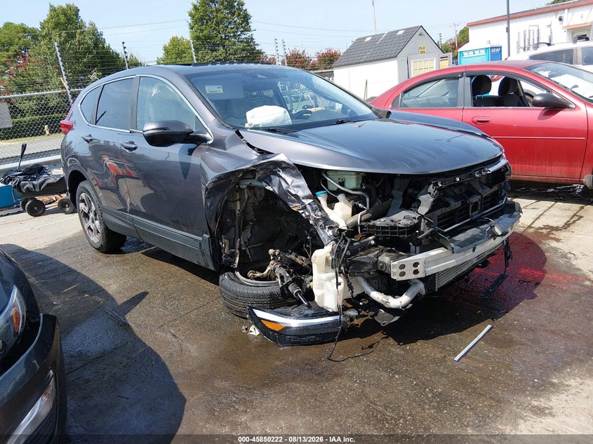 2017 Honda Cr-v VIN 7FARW1H56HE029371 IAAI salvage auction — ROLLOVER, Salvage (North Carolina), sold $3,550 on 2026-09-21 (photo 1)