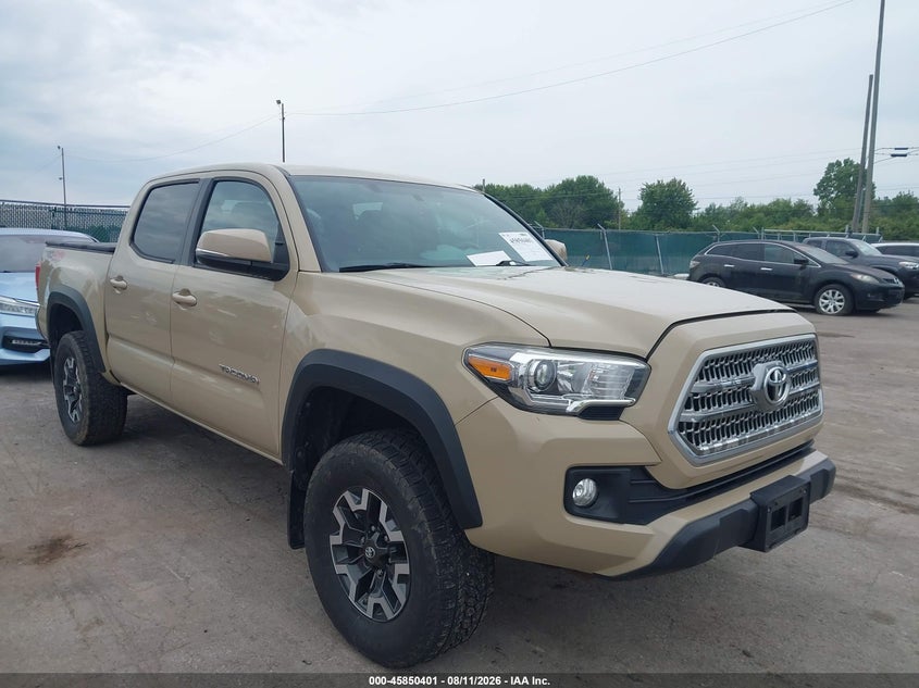 2017 Toyota Tacoma VIN 3TMCZ5AN9HM089702 — IAAI salvage auction photo