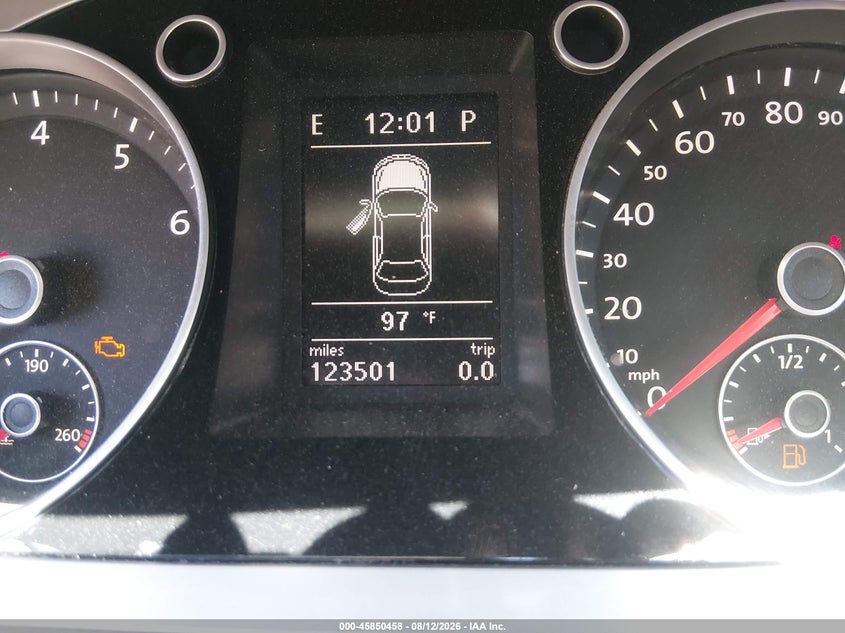 2011 Volkswagen Cc VIN WVWMP7ANXBE732156 IAAI salvage auction — NORMAL WEAR, Clear - Dealer Only (California), sold $325 on 2026-08-21 (photo 7)