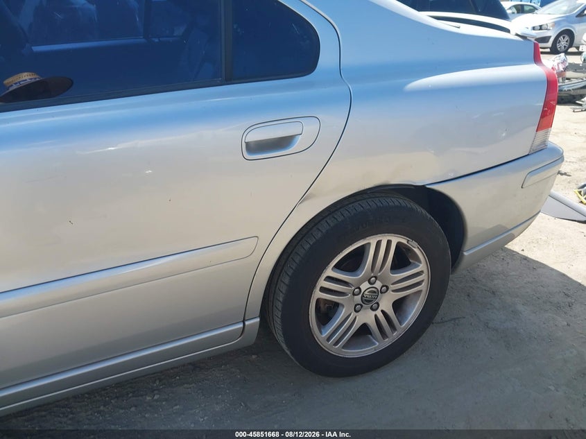 2005 Volvo S60 VIN YV1RS592552473823 IAAI salvage auction — LEFT REAR, Clear - Dealer Only (California), sold $250 on 2026-08-19 (photo 6)