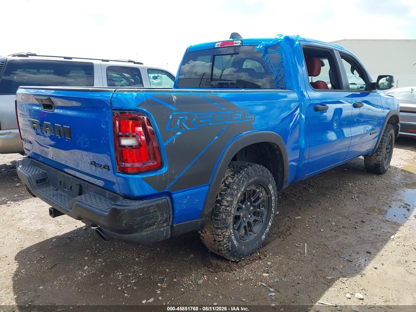 2026 Ram 1500 VIN 1C6SRFLP1TN264563 IAAI salvage auction — WATER/FLOOD, Salvage Title, sold $18,500 on 2026-08-23 (photo 4)