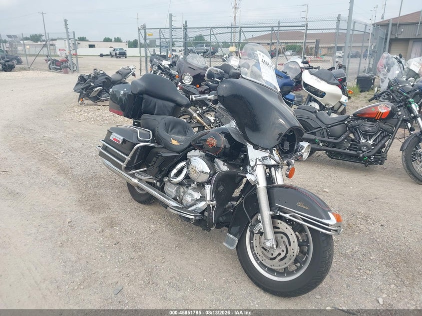 2002 Harley-davidson Flht VIN 1HD1DDV152Y604728 IAAI salvage auction — FRONT END, Clear (Wisconsin), sold $625 on 2026-09-06 (photo 1)