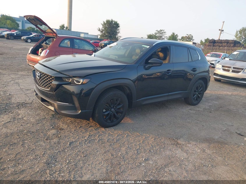 2025 Mazda Cx-50 VIN 7MMVABDM6SN336611 IAAI salvage auction — RIGHT FRONT, Salvage Title, sold $16,400 on 2026-08-21 (photo 2)
