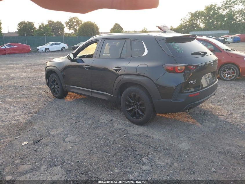 2025 Mazda Cx-50 VIN 7MMVABDM6SN336611 IAAI salvage auction — RIGHT FRONT, Salvage Title, sold $16,400 on 2026-08-21 (photo 3)