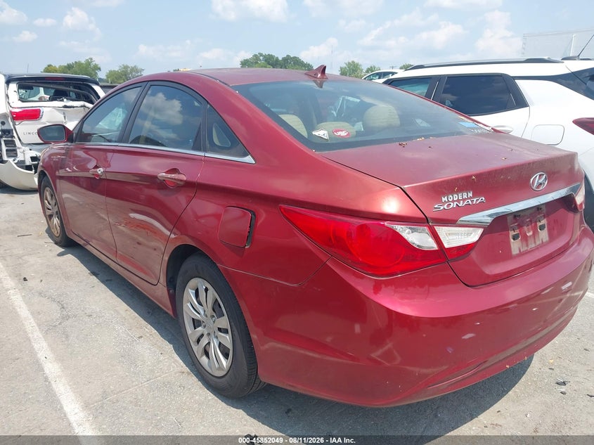 2011 Hyundai Sonata VIN 5NPEB4AC4BH071000 IAAI salvage auction — NORMAL WEAR, Salvage (South Carolina), sold $500 on 2026-08-23 (photo 3)