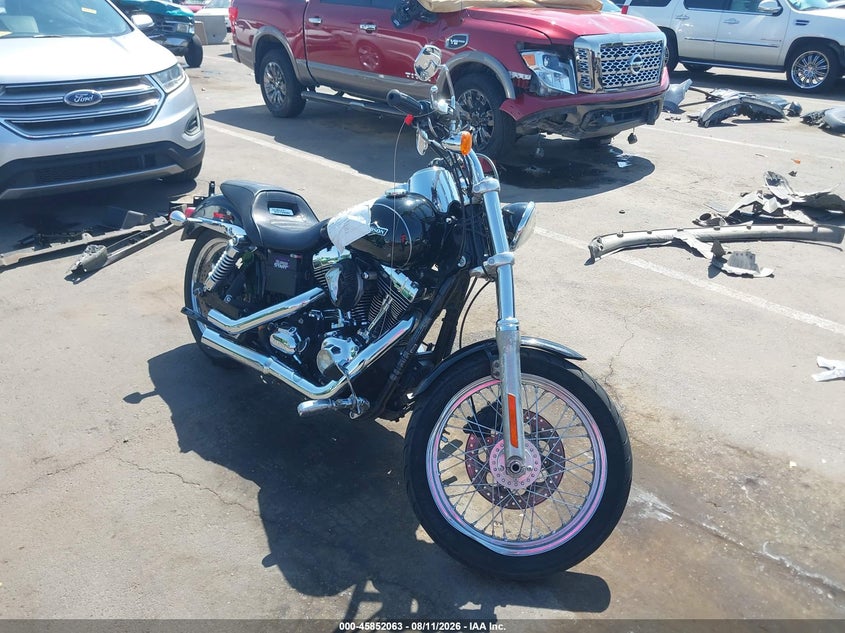 2013 Harley-davidson Super-glide VIN 1HD1GV413DC314941 IAAI salvage auction — REAR END, Salvage Title, sold $1,300 on 2026-09-08 (photo 1)