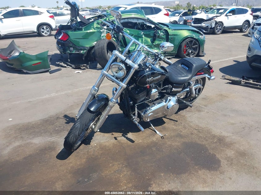 2013 Harley-davidson Super-glide VIN 1HD1GV413DC314941 IAAI salvage auction — REAR END, Salvage Title, sold $1,300 on 2026-09-08 (photo 2)