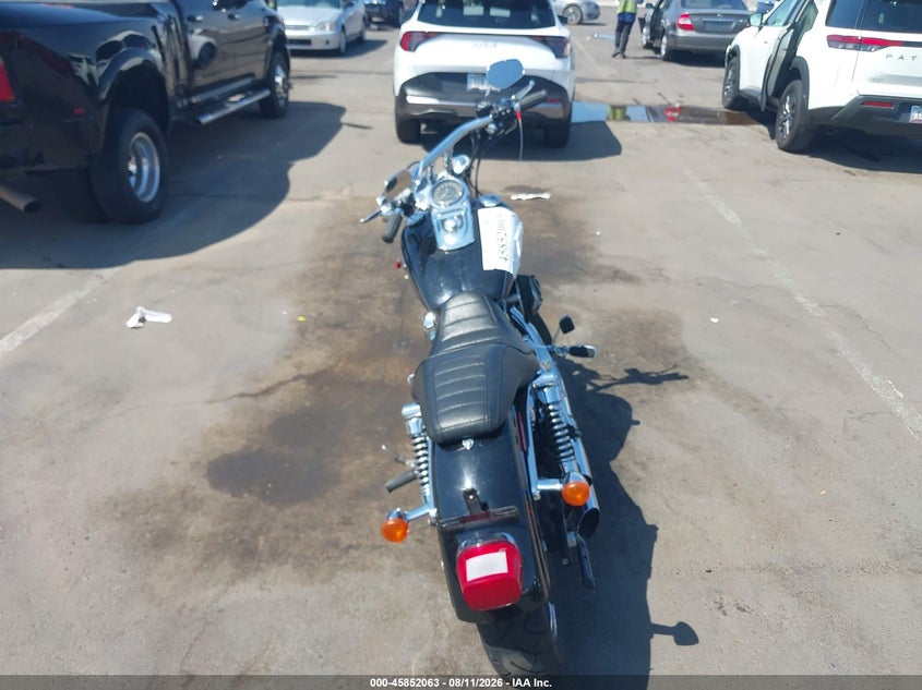 2013 Harley-davidson Super-glide VIN 1HD1GV413DC314941 IAAI salvage auction — REAR END, Salvage Title, sold $1,125 on 2026-09-01 (photo 6)