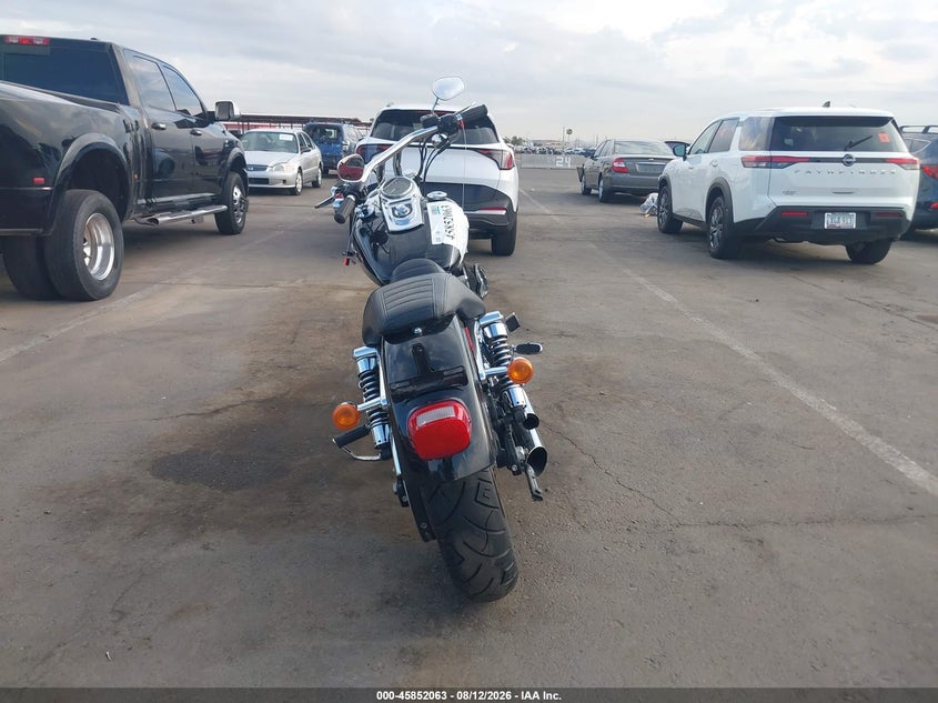 2013 Harley-davidson Super-glide VIN 1HD1GV413DC314941 IAAI salvage auction — REAR END, Salvage Title, sold $1,300 on 2026-09-08 (photo 6)