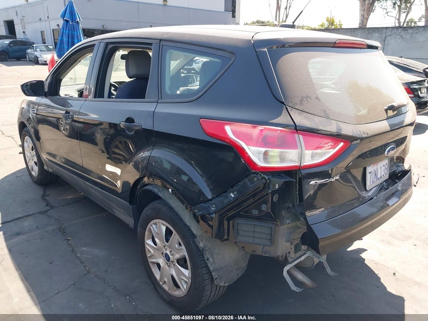 2013 Ford Escape VIN 1FMCU0F75DUD76161 IAAI salvage auction — REAR END, Salvage Certificate (California), sold $1,300 on 2026-08-21 (photo 3)