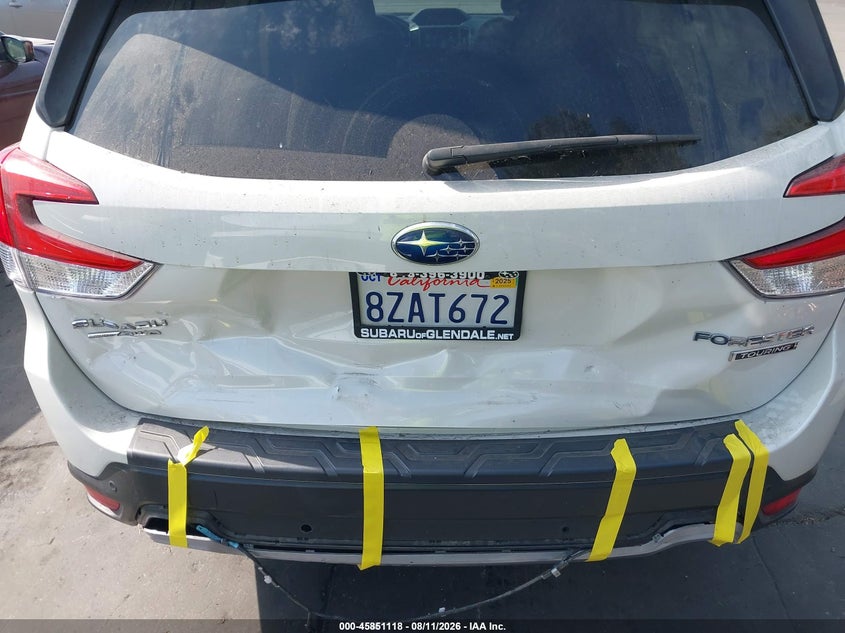 2021 Subaru Forester VIN JF2SKAXC2MH590249 IAAI salvage auction — REAR END, Wait Title, sold $11,000 on 2026-09-16 (photo 6)