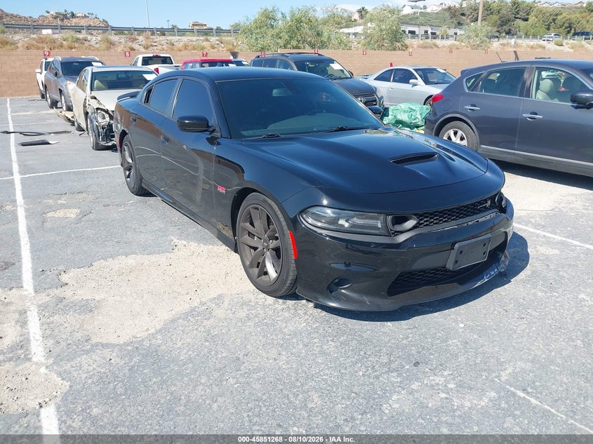 2019 Dodge Charger VIN 2C3CDXGJ9KH613049 IAAI salvage auction — RIGHT REAR, Salvage Title, sold $9,975 on 2026-10-10 (photo 1)
