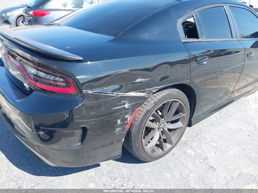 2019 Dodge Charger VIN 2C3CDXGJ9KH613049 IAAI salvage auction — RIGHT REAR, Salvage Title, sold $9,975 on 2026-10-10 (photo 6)