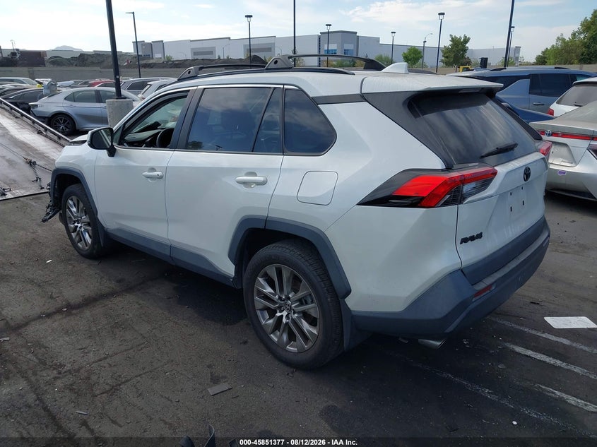 2021 Toyota Rav 4 VIN 2T3C1RFVXMW135277 IAAI salvage auction — FRONT END, Salvage Certificate (California), sold $10,750 on 2026-08-21 (photo 3)