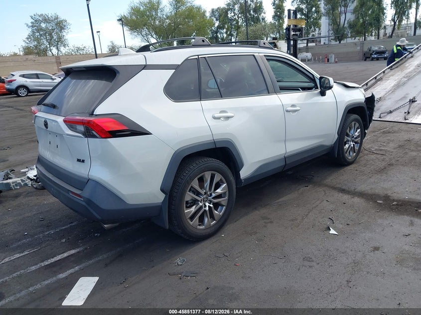 2021 Toyota Rav 4 VIN 2T3C1RFVXMW135277 IAAI salvage auction — FRONT END, Salvage Certificate (California), sold $10,750 on 2026-08-21 (photo 4)