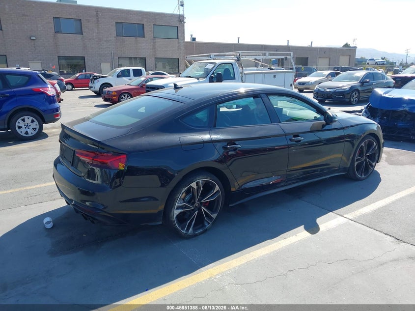 2023 Audi S5 VIN WAUC4CF54PA007878 IAAI salvage auction — REAR END, Salvage (California), sold $17,150 on 2026-10-05 (photo 4)