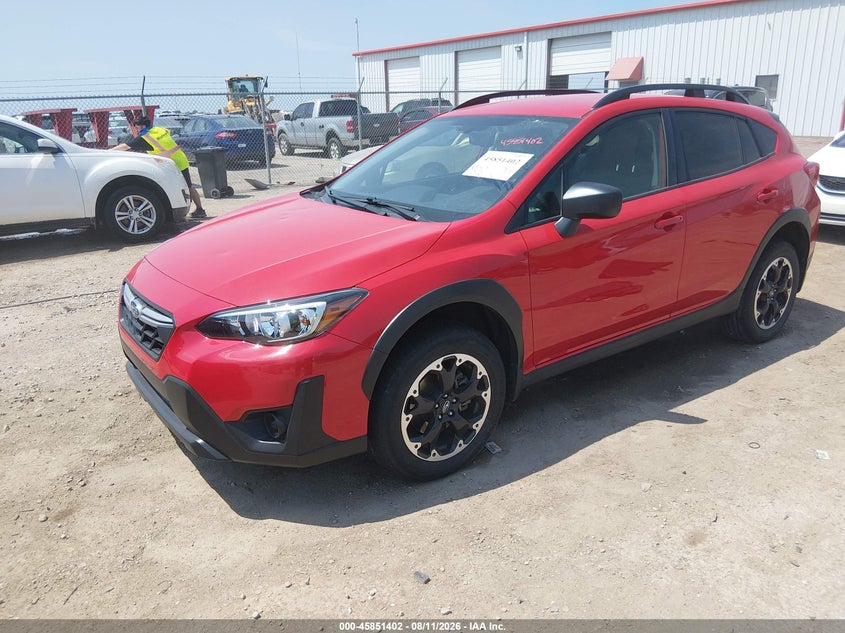 2022 Subaru Xv VIN JF2GTABC1NH242258 IAAI salvage auction — HAIL, Salvage Title, sold $12,050 on 2026-09-18 (photo 2)
