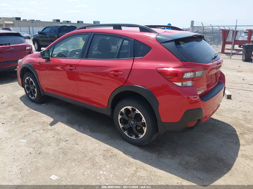 2022 Subaru Xv VIN JF2GTABC1NH242258 IAAI salvage auction — HAIL, Salvage Title, sold $12,050 on 2026-09-18 (photo 3)