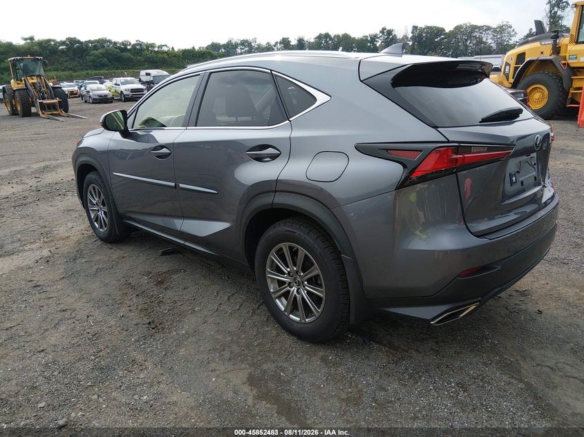 2020 Lexus Nx VIN JTJDARDZ1L2222595 IAAI salvage auction — RIGHT REAR, Salvage Title, sold $7,900 on 2026-08-27 (photo 3)