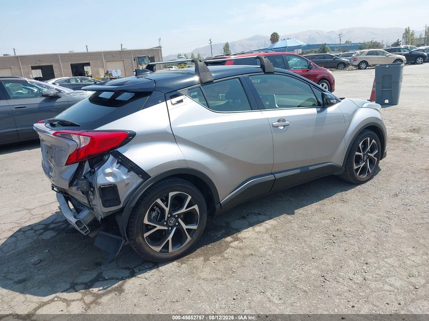 2019 Toyota C-hr VIN JTNKHMBX2K1044321 IAAI salvage auction — REAR END, Salvage (California), sold $7,250 on 2026-08-31 (photo 4)