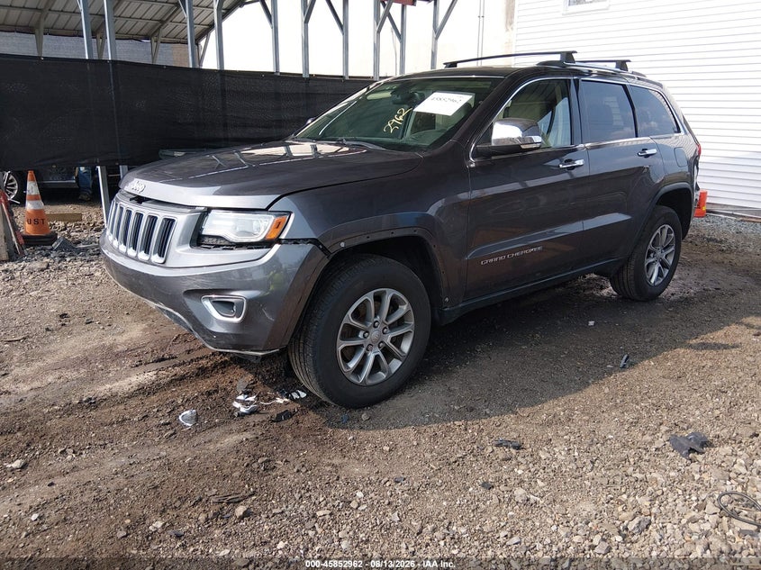 2014 Jeep Grand cherokee VIN 1C4RJFBG0EC232041 IAAI salvage auction — FRONT END, Wait Title, sold $1,350 on 2026-09-15 (photo 2)