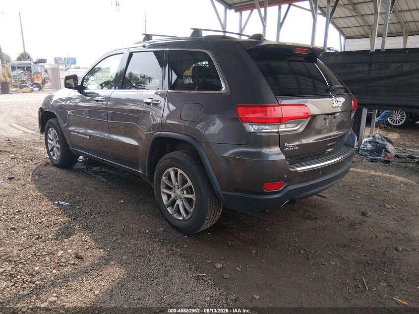 2014 Jeep Grand cherokee VIN 1C4RJFBG0EC232041 IAAI salvage auction — FRONT END, Wait Title, sold $1,350 on 2026-09-15 (photo 3)