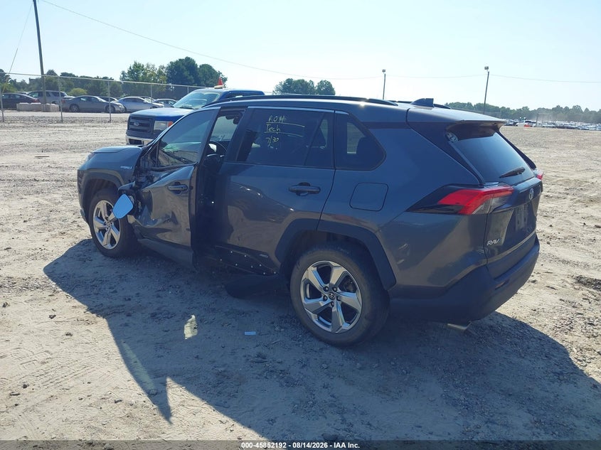 2021 Toyota Rav 4 VIN 4T3B6RFV2MU034506 IAAI salvage auction — SIDE, Salvage (North Carolina), sold $12,900 on 2026-09-22 (photo 3)