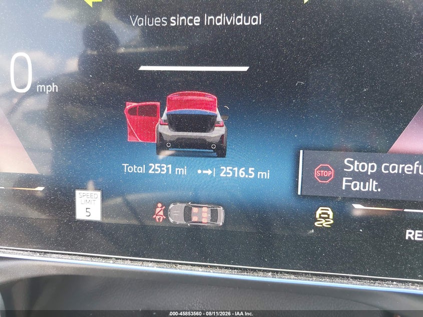2026 BMW 3 Series VIN WBA13LA07TFW72325 IAAI salvage auction — Rollover, Clear, sold $11,650 on 2026-10-19 (photo 6)